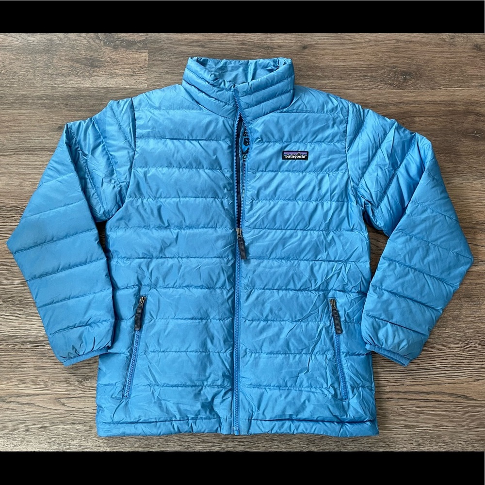 Boys’ Patagonia Down Sweater Puffer Jacket